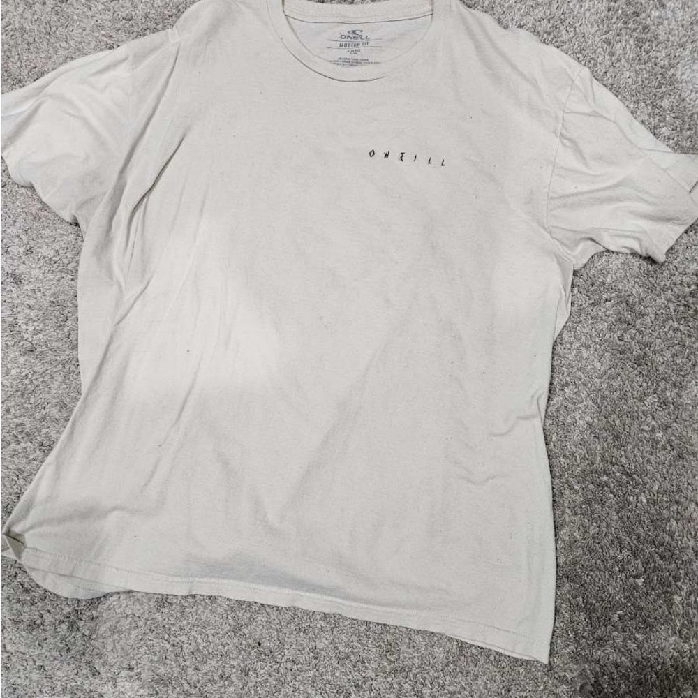 O'Neill Men's Cream Short Sleeve Tee